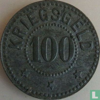 Stralsund 100 pfennig 1917 (zinc) - Image 2