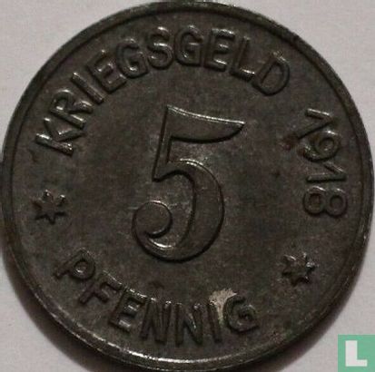 Emmerich 5 Pfennig 1918 - Bild 1