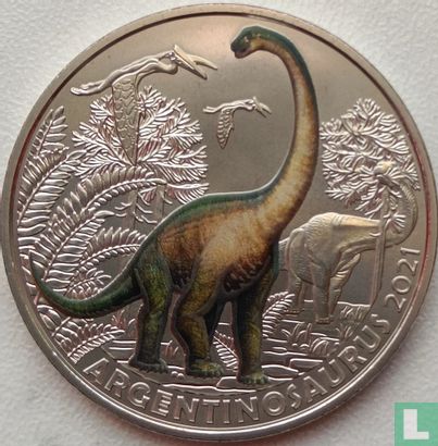 Oostenrijk 3 euro 2021 "Argentinosaurus" - Afbeelding 1