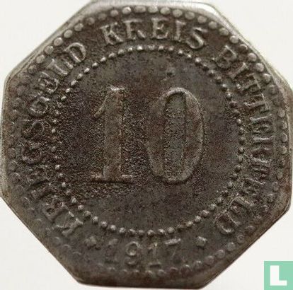 Bitterfeld 10 pfennig 1917 (ijzer - zonder gat) - Afbeelding 1
