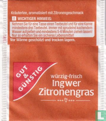 würzig-frisch Ingwer Zitronengras - Bild 2