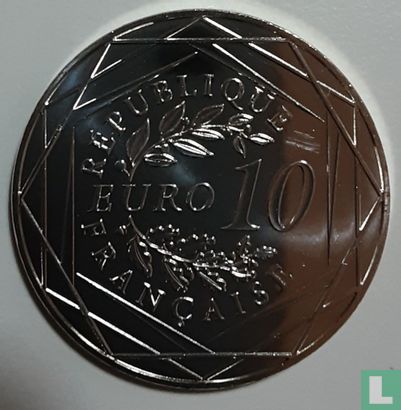 Frankreich 10 Euro 2021 "200th anniversary Death of Napoleon" - Bild 2