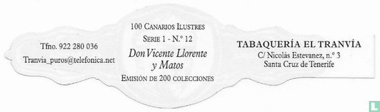Don Vicente Llorente y Matos - Afbeelding 2