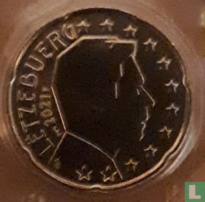 Luxemburg 20 cent 2021 (Sint Servaasbrug) - Afbeelding 1
