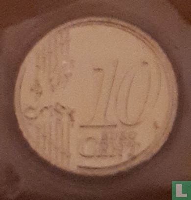 Luxemburg 10 cent 2021 (Sint Servaasbrug) - Afbeelding 2