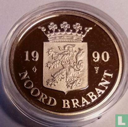 Legpenning Rijksmunt 1990 "NOORD BRABANT" - Afbeelding 1