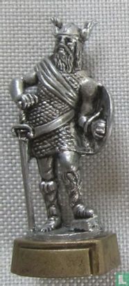 Viking with sword and shield (iron) - Image 1