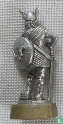 Viking met zwaard en schild (ijzer) - Afbeelding 2