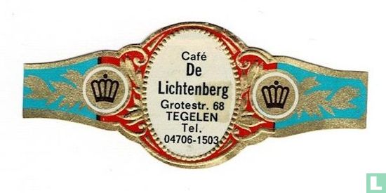Café De Lichtenberg Tegelen Grotestr. 68 Tel. 04706-1503 - Image 1