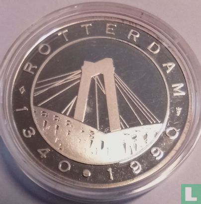 Rotterdam 1340 - 1990 (Zilver) Proof - Afbeelding 1