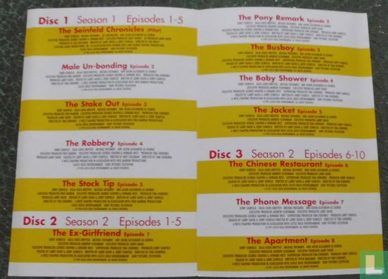 Seinfeld Seasons 1 & 2 - Afbeelding 3