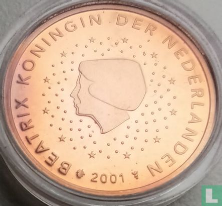 Nederland 5 cent 2001 (PROOF - type 2) - Afbeelding 1
