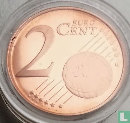 Netherlands 2 cent 2012 (PROOF) - Image 2
