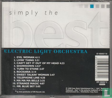 Simply the best - Electric Light Orchestra - Bild 2