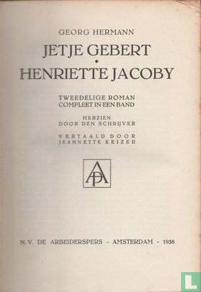Jetje Gebert - Henriette Jacoby - Image 3