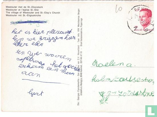 Westouter met de St.-Elooiskerk - Image 2