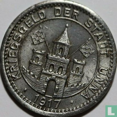 Unna 10 Pfennig 1917 (vernickelten Eisen -  glatten Rand) - Bild 2