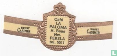 Café La Paloma H.Baas Nw. Pekela tel. 5511 - Ernst Casimir - Ernst Casimir - Bild 1