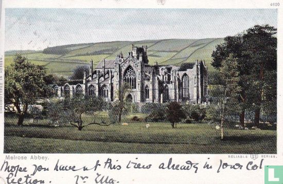 Melrose Abbey. - Bild 1