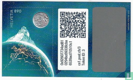  Crypto zegel token ID 3 Bernina - Afbeelding 2