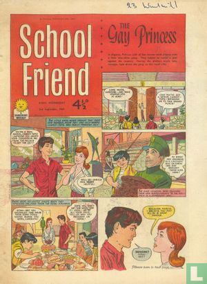 School Friend 3-9-1960 - Afbeelding 1