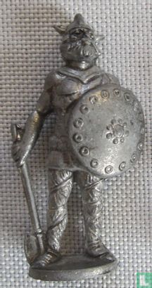Viking with axe and shield (iron) - Image 1