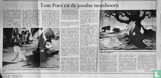 Tom Poes en de Joodse neushoorn - Image 1