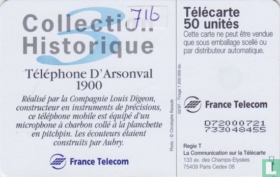Téléphone D'Arsonval - Image 2