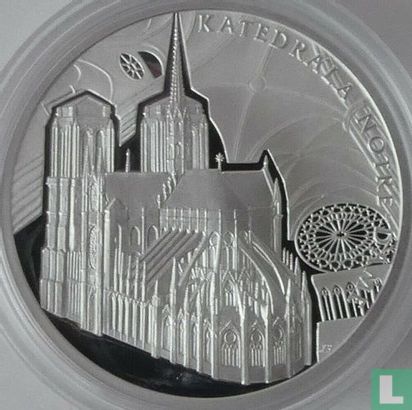 Niue 1 dollar 2020 (PROOF) "Notre-Dame de Paris - The most beautiful French gothic building" - Afbeelding 2