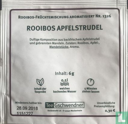 Rooibos Apfelstrudel  - Afbeelding 2