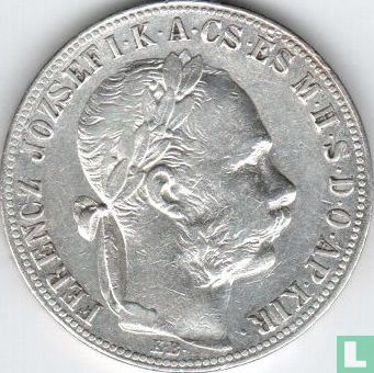 Hongarije 1 forint 1886 - Afbeelding 2