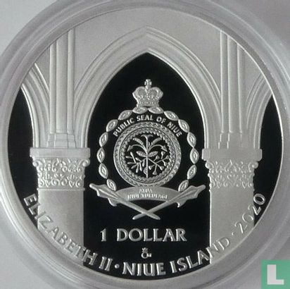 Niue 1 dollar 2020 (PROOF) "Notre-Dame de Paris - Bells" - Image 1