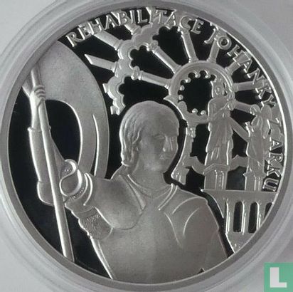 Niue 1 dollar 2020 (PROOF) "Notre-Dame de Paris - Rehabilitation of Joan of Arc" - Image 2