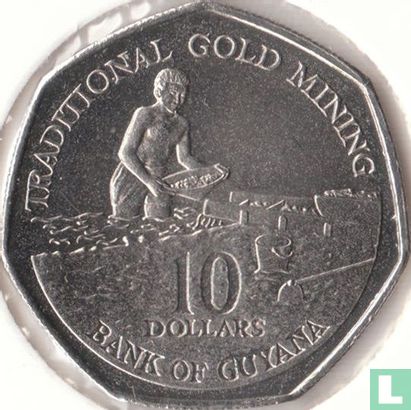 Guyana 10 dollars 1996 - Afbeelding 2