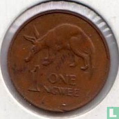 Zambie 1 ngwee 1982 - Image 2