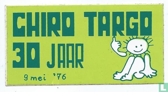 30 jaar Chiro Targo