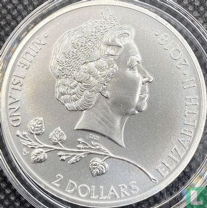 Niue 2 dollars 2018 (type 1) "Czech Lion" - Afbeelding 1