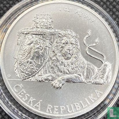 Niue 2 dollars 2018 (type 1) "Czech Lion" - Afbeelding 2