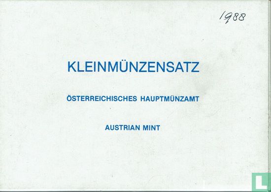 Austria mint set 1988 (PROOF) - Image 3