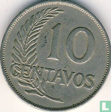 Pérou 10 centavos 1941 - Image 2