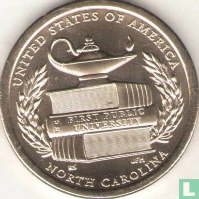 United States 1 dollar 2021 (P) "North Carolina" - Image 1