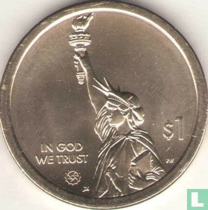 United States 1 dollar 2021 (P) "North Carolina" - Image 2