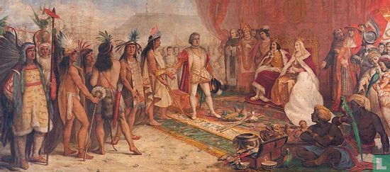 Columbus presenting Natives - Image 2