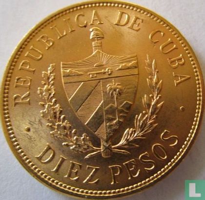 Cuba 10 pesos 1916 - Afbeelding 2
