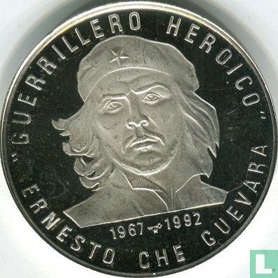 Kuba 10 Peso 1992 (PP) "25th anniversary Death of Ernesto Guevara" - Bild 1