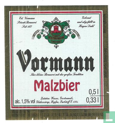 Vormann Malzbier