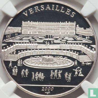 Cuba 10 pesos 2000 (PROOF) "Palaces of the World - Versailles palace" - Afbeelding 1
