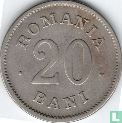 Rumänien 20 Bani 1900 - Bild 2