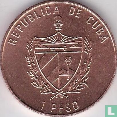 Cuba 1 peso 2003 (copper) "75th anniversary Birth of Ernesto Guevara" - Image 2