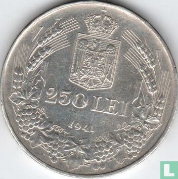Roumanie 250 lei 1941 (TOTUL PENTRU TARA) - Image 1